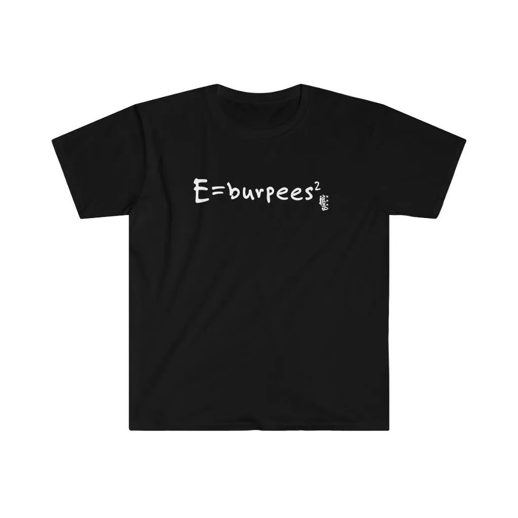 E=burpees2- Men's Fitted Workout T Shirt
