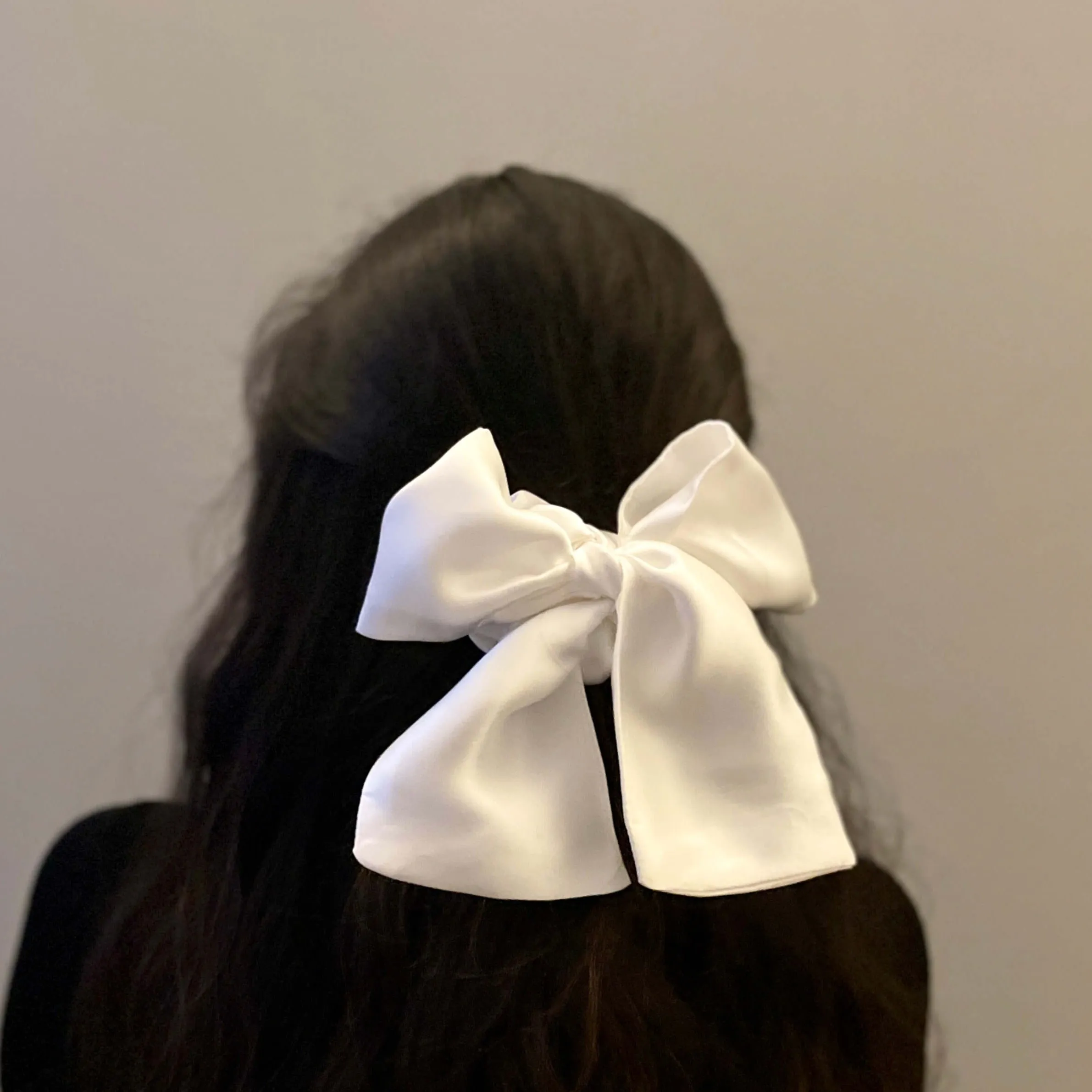 The Multi-way Silk Scarf Bow Hair Scrunchie